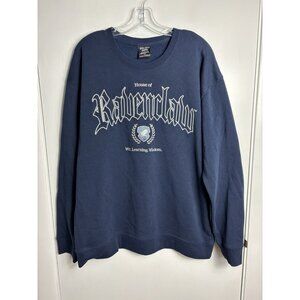 Harry Potter House Of Ravenclaw Box Lunch Exclusive Crewneck Blue Size XL